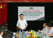 Thứ trưởng Bộ Quốc phòng đến thăm và làm việc với Tổng công ty Bảo hiểm Quân đội